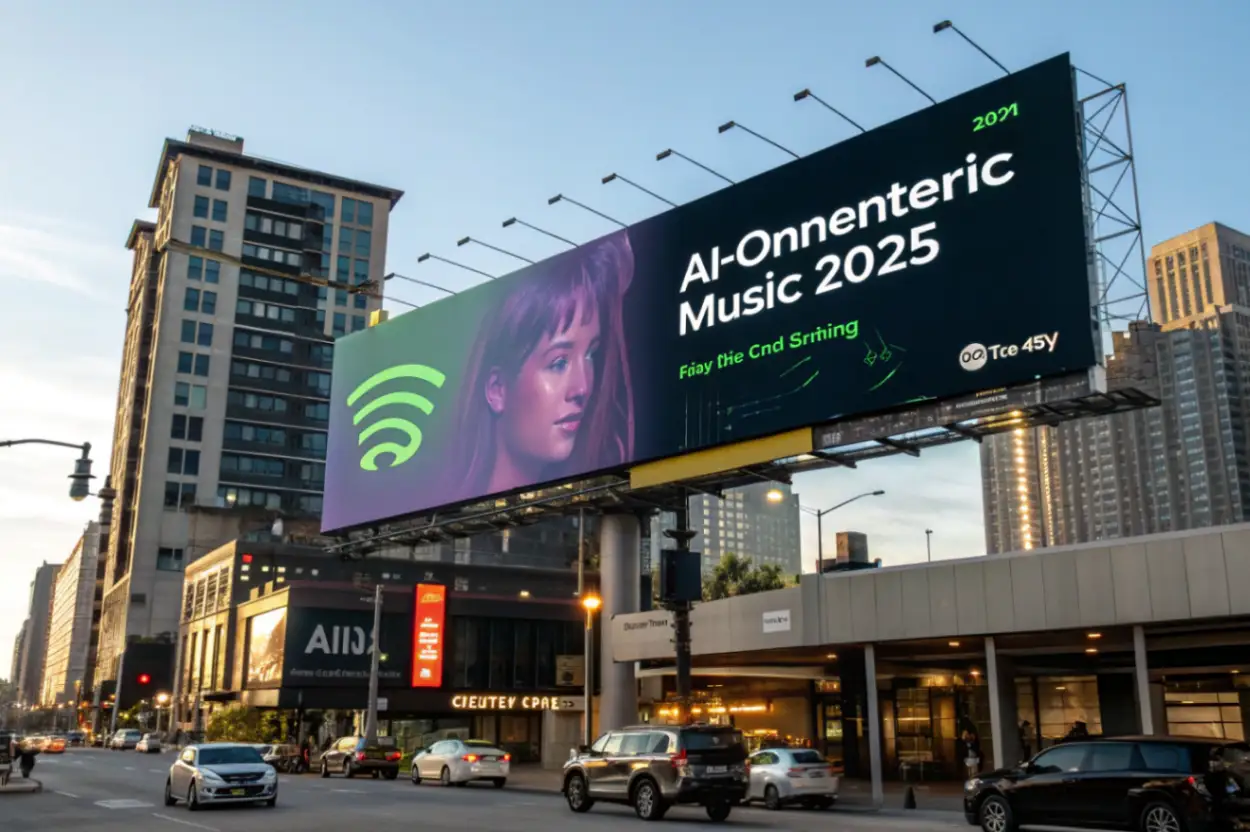 AI-музыка в чартах 2025: как искусственный интеллект захватывает Billboard и Spotify