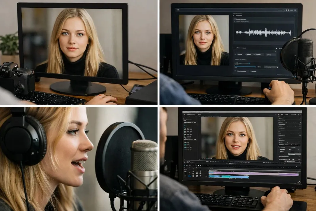 Как оживить фото с голосом через нейросеть